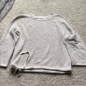 Madewell New Without Tag Tie Waist Sweater